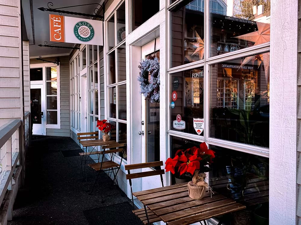 Arosa Cafe Review: Mocha, Liège Waffles & Homey-vibes